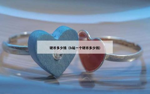 硬币多少钱（b站一个硬币多少钱）