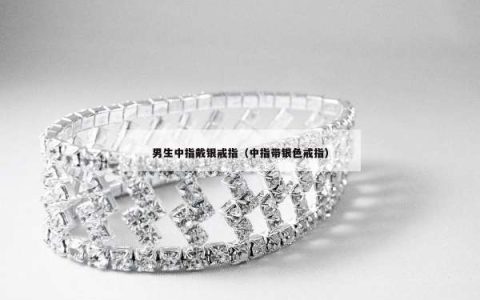 男生中指戴银戒指（中指带银色戒指）