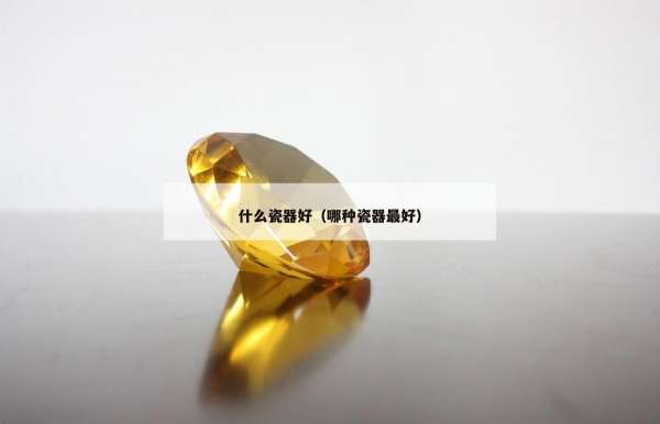 什么瓷器好（哪种瓷器最好）