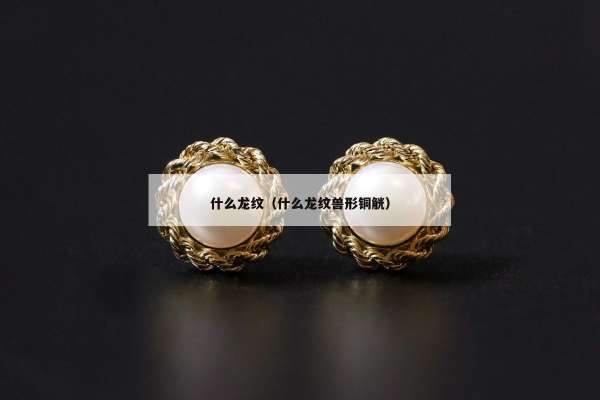 什么龙纹（什么龙纹兽形铜觥）