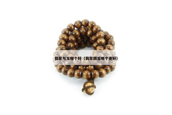 翡翠与玉哪个好（翡翠跟玉哪个更好）