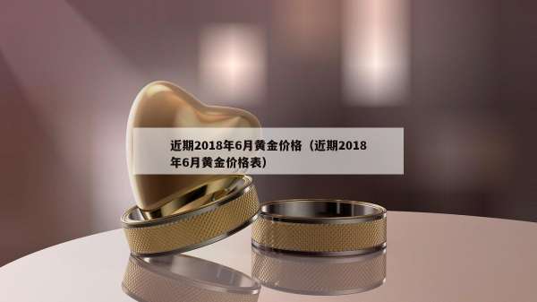 近期2018年6月黄金价格（近期2018年6月黄金价格表）