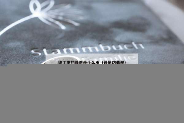 臻工坊的翡翠是什么玉（臻翠坊翡翠）