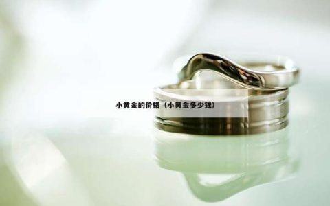 小黄金的价格（小黄金多少钱）