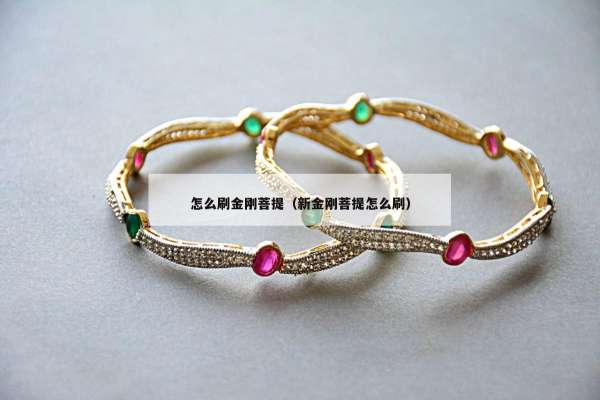 怎么刷金刚菩提（新金刚菩提怎么刷）