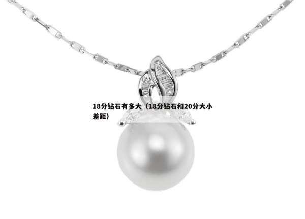 8分钻石有多大（18分钻石和20分大小差距）"