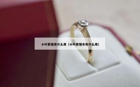 小叶紫檀有什么用（小叶紫檀木有什么用）