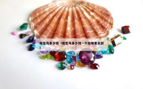 相思鸟多少钱（相思鸟多少钱一只在哪里买到）