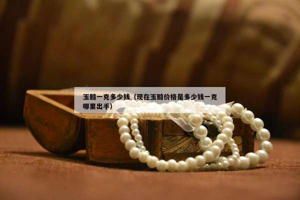 玉髓一克多少钱（现在玉髓价格是多少钱一克哪里出手）