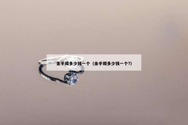 金手镯多少钱一个（金手镯多少钱一个?）