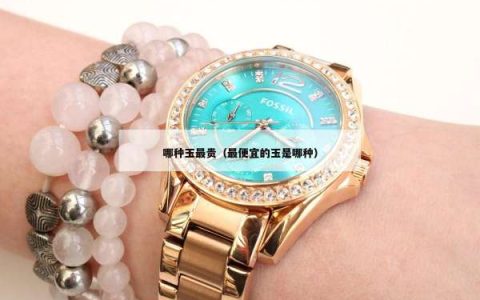 哪种玉最贵（最便宜的玉是哪种）