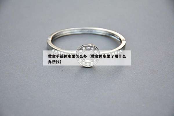 黄金手链掉水里怎么办（黄金掉水里了用什么办法找）