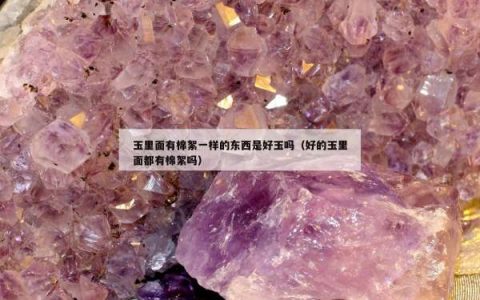 玉里面有棉絮一样的东西是好玉吗（好的玉里面都有棉絮吗）