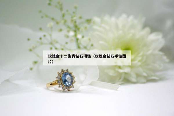玫瑰金十二生肖钻石项链（玫瑰金钻石手链图片）