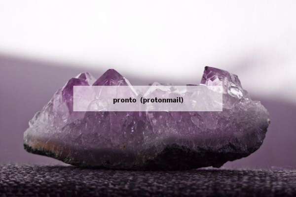 pronto（protonmail）