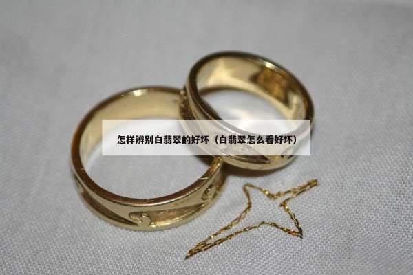 怎样辨别白翡翠的好坏（白翡翠怎么看好坏）