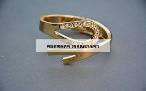 玛瑙有黑色的吗（有黑色的玛瑙吗?）