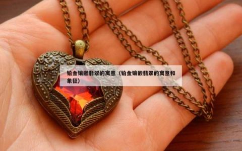 铂金镶嵌翡翠的寓意（铂金镶嵌翡翠的寓意和象征）