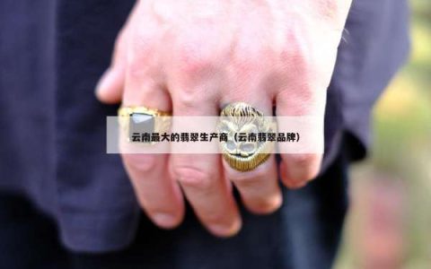 云南最大的翡翠生产商（云南翡翠品牌）