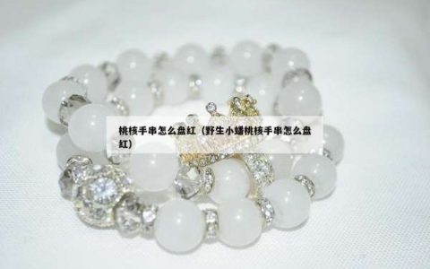桃核手串怎么盘红（野生小蟠桃核手串怎么盘红）