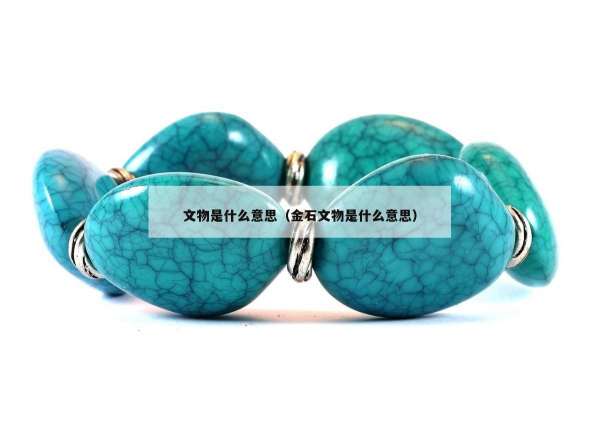 文物是什么意思（金石文物是什么意思）