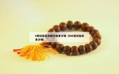 6克拉钻石大概价格多少钱（666克拉钻石多少钱）