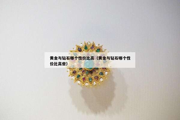 黄金与钻石哪个性价比高（黄金与钻石哪个性价比高些）