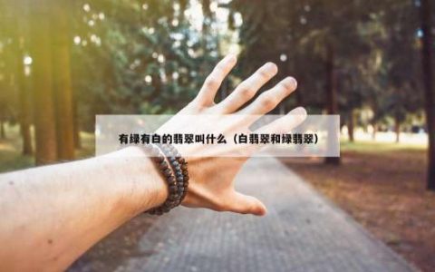 有绿有白的翡翠叫什么（白翡翠和绿翡翠）