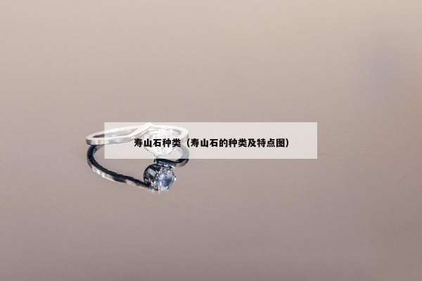 寿山石种类（寿山石的种类及特点图）