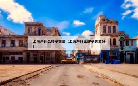 上海产什么牌子黄金（上海产什么牌子黄金好）