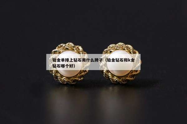 铂金单排上钻石用什么牌子（铂金钻石和k金钻石哪个好）