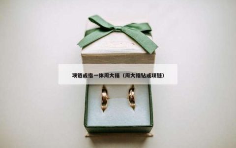 项链戒指一体周大福（周大福钻戒项链）