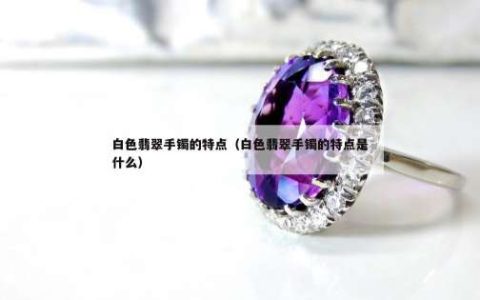白色翡翠手镯的特点（白色翡翠手镯的特点是什么）