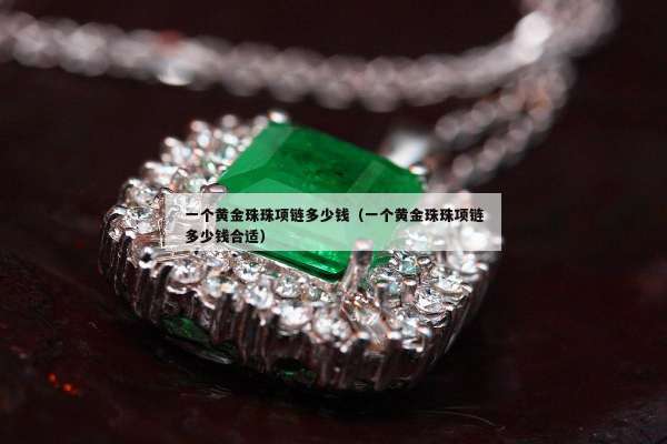 一个黄金珠珠项链多少钱（一个黄金珠珠项链多少钱合适）