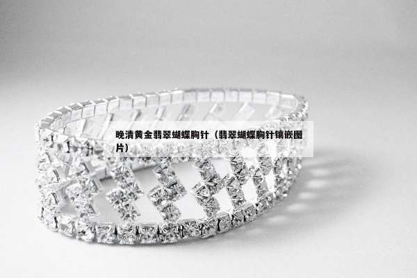 晚清黄金翡翠蝴蝶胸针（翡翠蝴蝶胸针镶嵌图片）