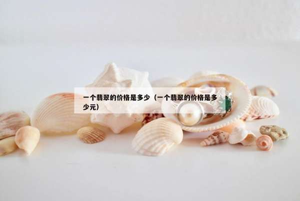 一个翡翠的价格是多少（一个翡翠的价格是多少元）