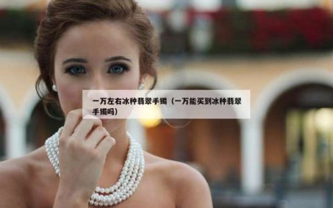 一万左右冰种翡翠手镯（一万能买到冰种翡翠手镯吗）