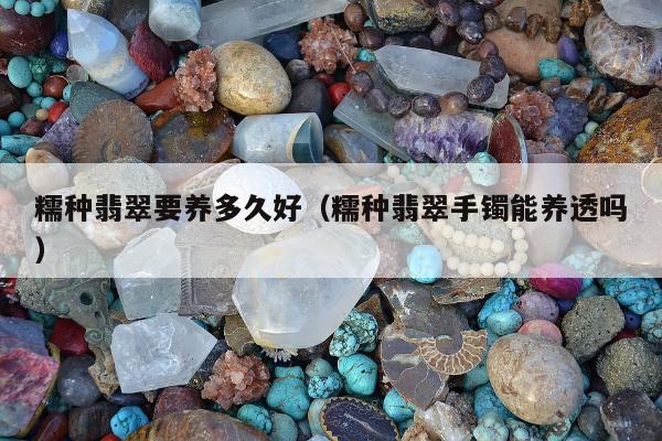 糯种翡翠要养多久好，糯种翡翠手镯能养透吗
