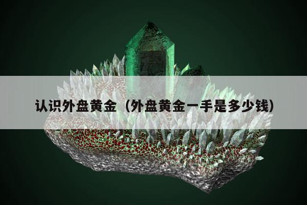 认识外盘黄金，外盘黄金一手是多少钱