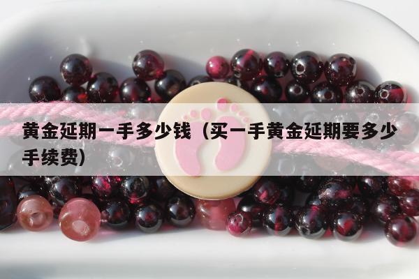 黄金延期一手多少钱，买一手黄金延期要多少手续费