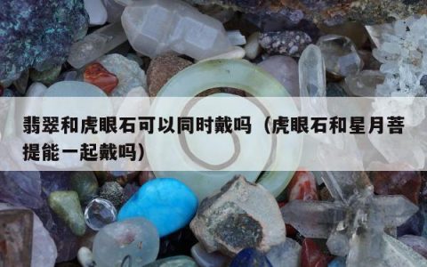 翡翠和虎眼石可以同时戴吗，虎眼石和星月菩提能一起戴吗