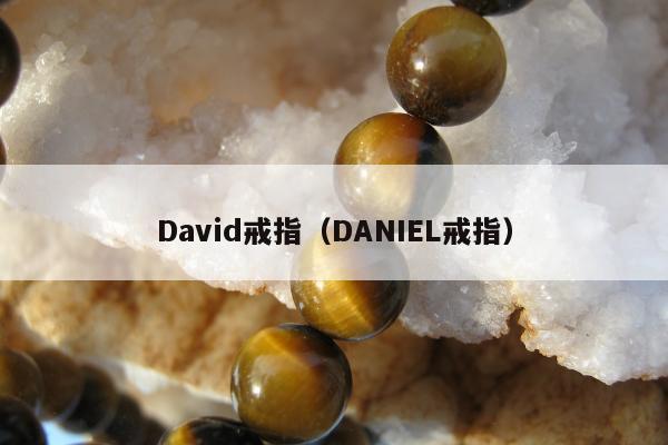 David戒指，DANIEL戒指