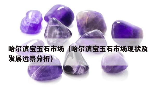 哈尔滨宝玉石市场，哈尔滨宝玉石市场现状及发展远景分析