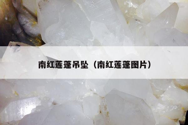 南红莲蓬吊坠，南红莲蓬图片