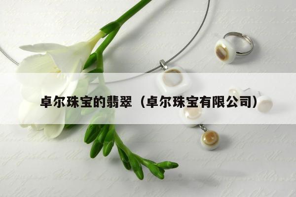 卓尔珠宝的翡翠，卓尔珠宝有限公司