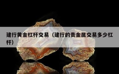 建行黄金杠杆交易，建行的贵金属交易多少杠杆