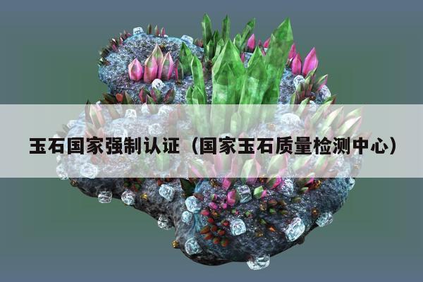 玉石国家强制认证，国家玉石质量检测中心