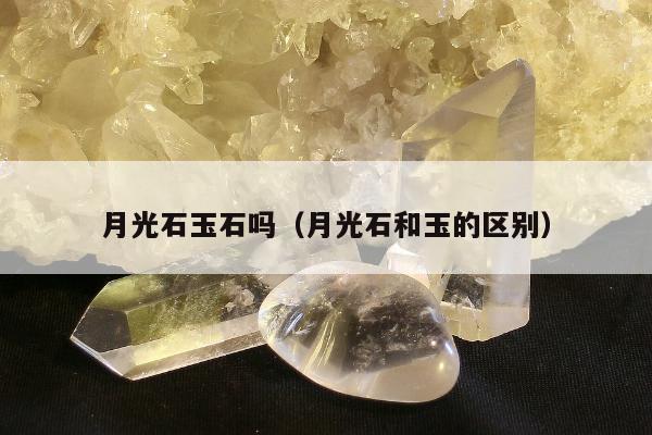 月光石玉石吗，月光石和玉的区别