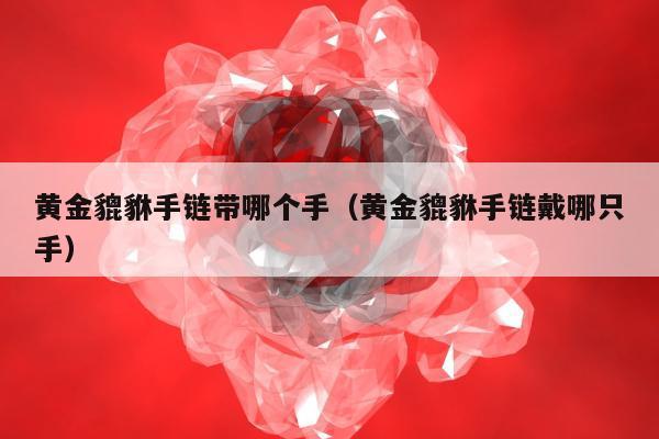 黄金貔貅手链带哪个手，黄金貔貅手链戴哪只手