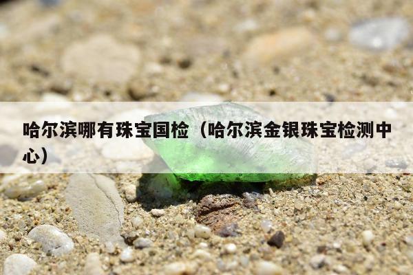 哈尔滨哪有珠宝国检，哈尔滨金银珠宝检测中心